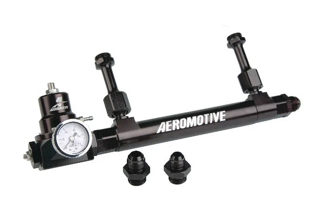 Carburetor Fuel Log Performance Fuel System Universal Fit Aeromotive 17248-BGPL